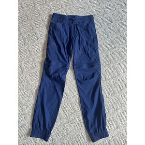Boys‎ Eddie Bauer Youth Convertible Jogger Pants Shorts Navy Blue Large 14/16
